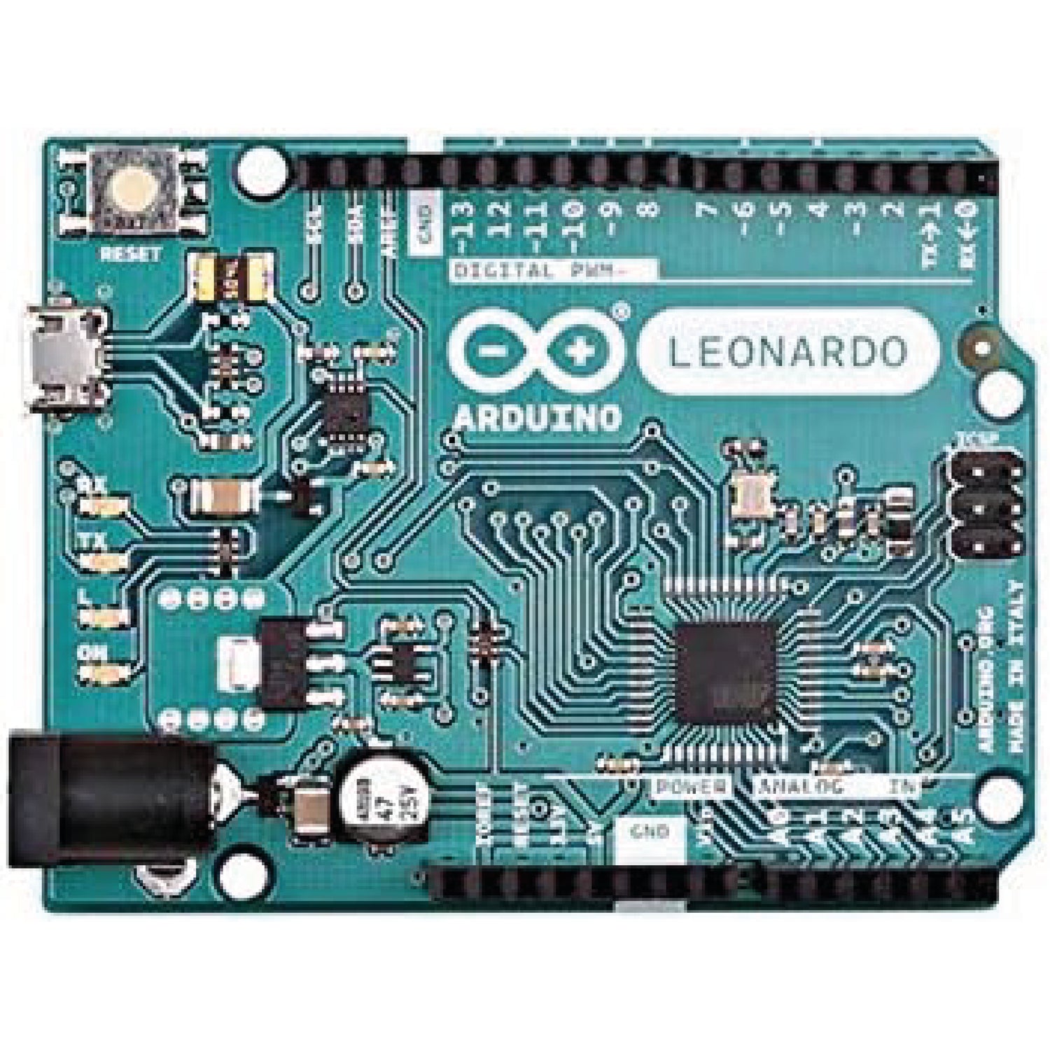 Arduino Leonardo with Headers