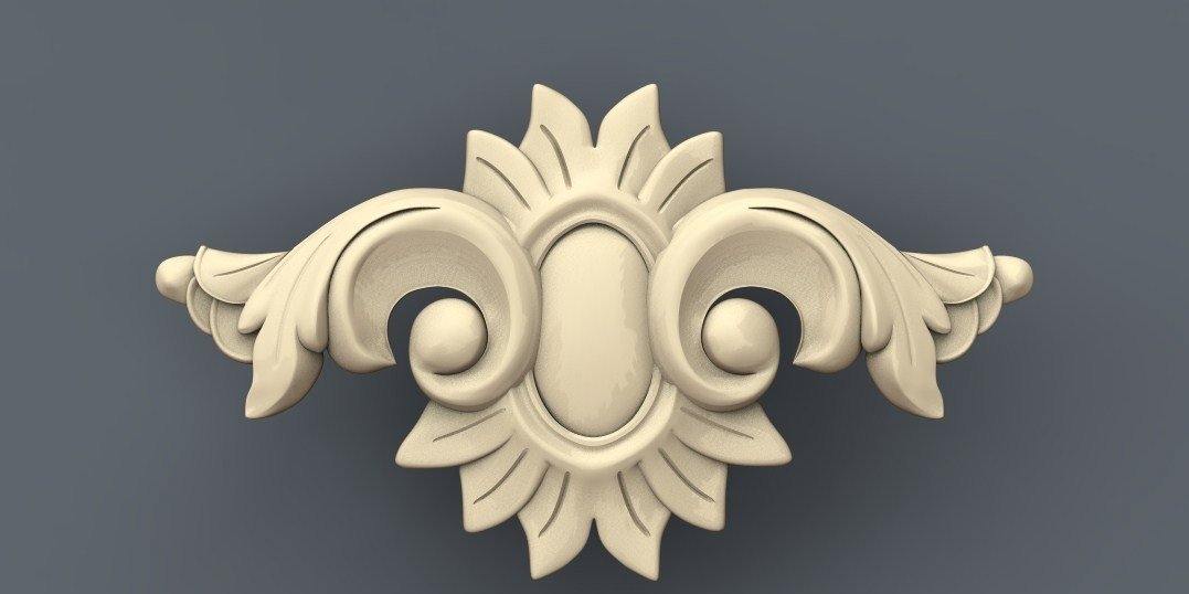 STL Format 3D Decoration Doors Patterns - 016 - Extrusion and CNC