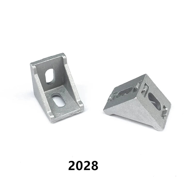 90 Degree 20 series Cast Aluminium Corner Brackets 2028