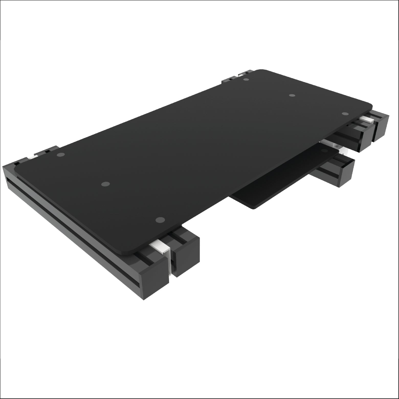 P1-ALPHA Slide in/out Keyboard, Mouse Tray