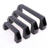 Black Aluminium Handle for Aluminium Profile Accessories 120 mm - Pack of 1 - Extrusion and CNC
