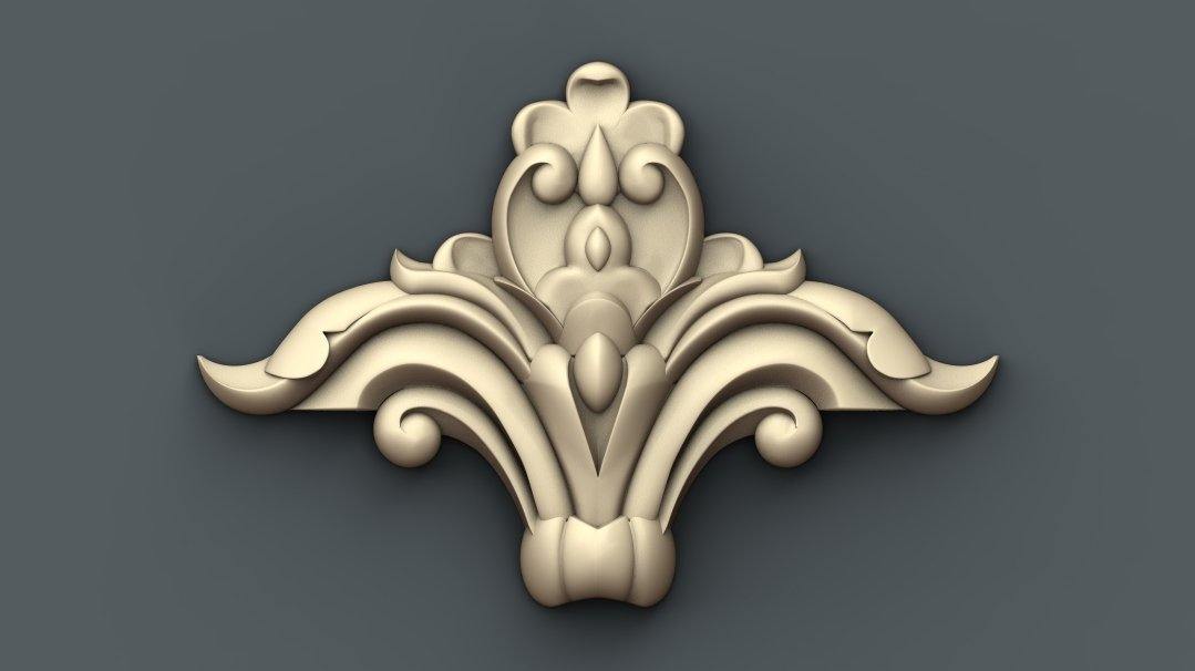 STL Format 3D Decoration Doors Patterns - 030 - Extrusion and CNC