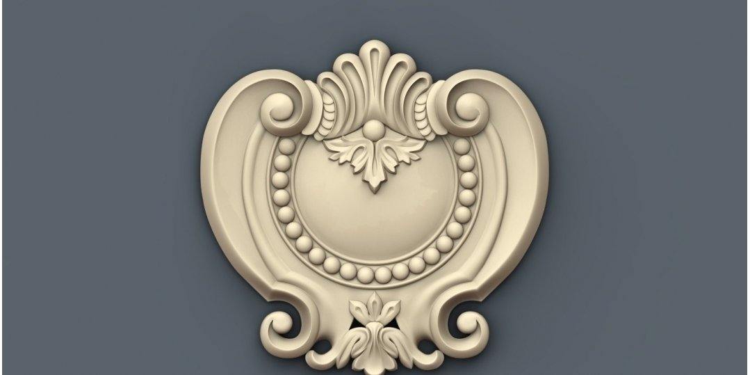 STL Format 3D Decoration Doors Patterns - 032 - Extrusion and CNC