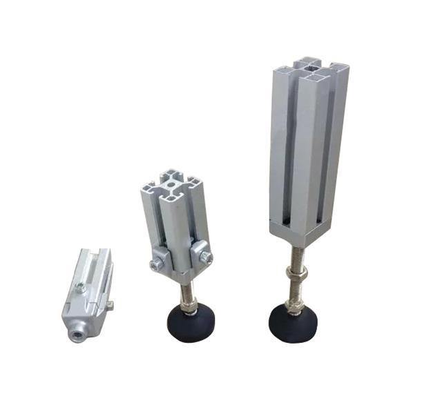 4040-M12 Aluminium Profiles Foot Cup Mount 40 Series - Pack of 1 - Extrusion and CNC