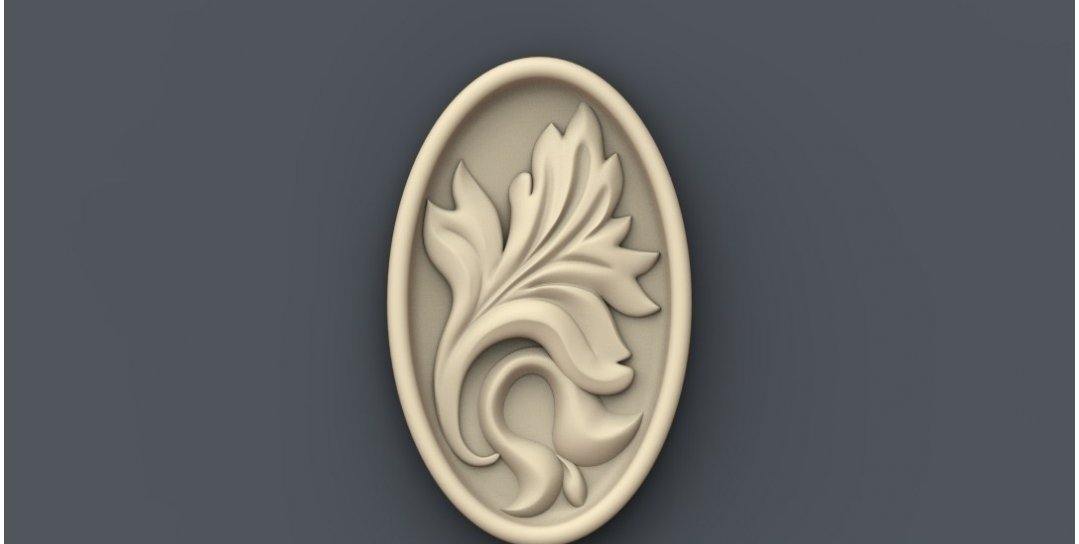 STL Format 3D Decoration Doors Patterns - 034 - Extrusion and CNC