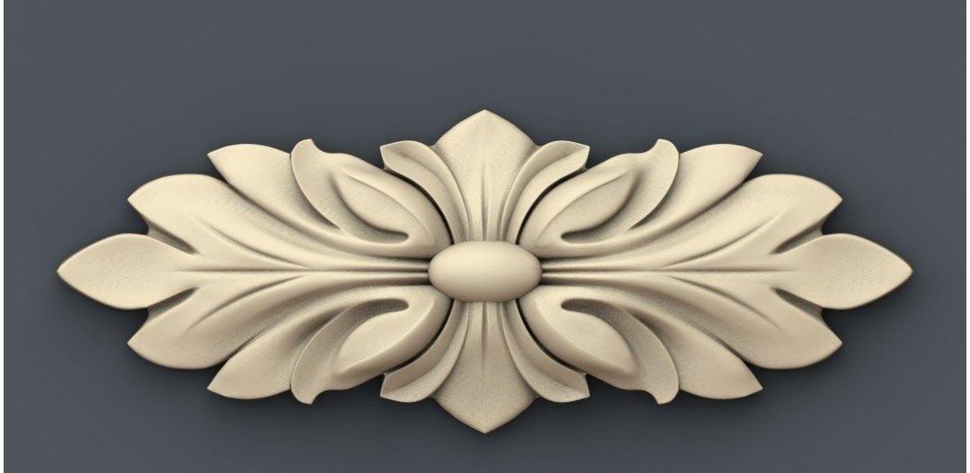 STL Format 3D Decoration Doors Patterns - 036 - Extrusion and CNC