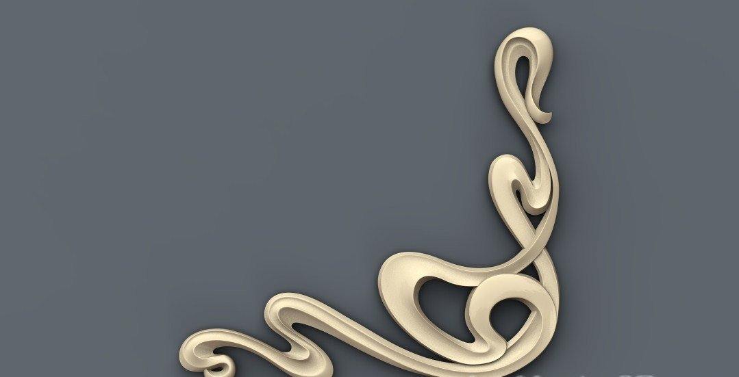 STL Format 3D Decoration Doors Patterns - 038 - Extrusion and CNC