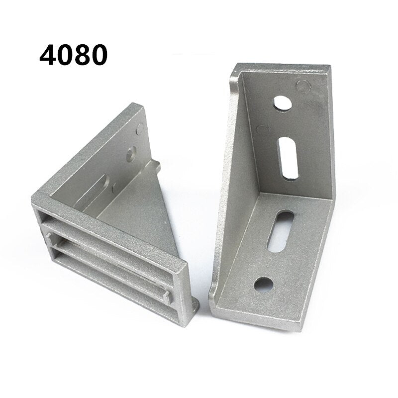 90 Degree 40 series Cast Aluminium Corner Brackets 4080