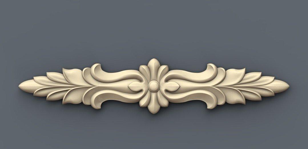 STL Format 3D Decoration Doors Patterns - 040 - Extrusion and CNC