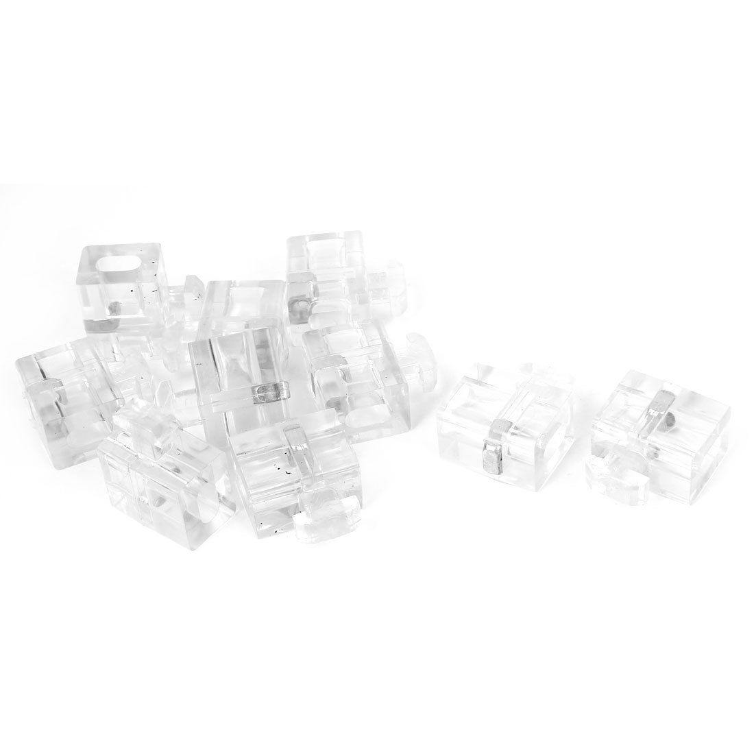 45 Series Aluminium fittings Spacer Partitions Glass connection block type A -Pack of 1 - Extrusion and CNC