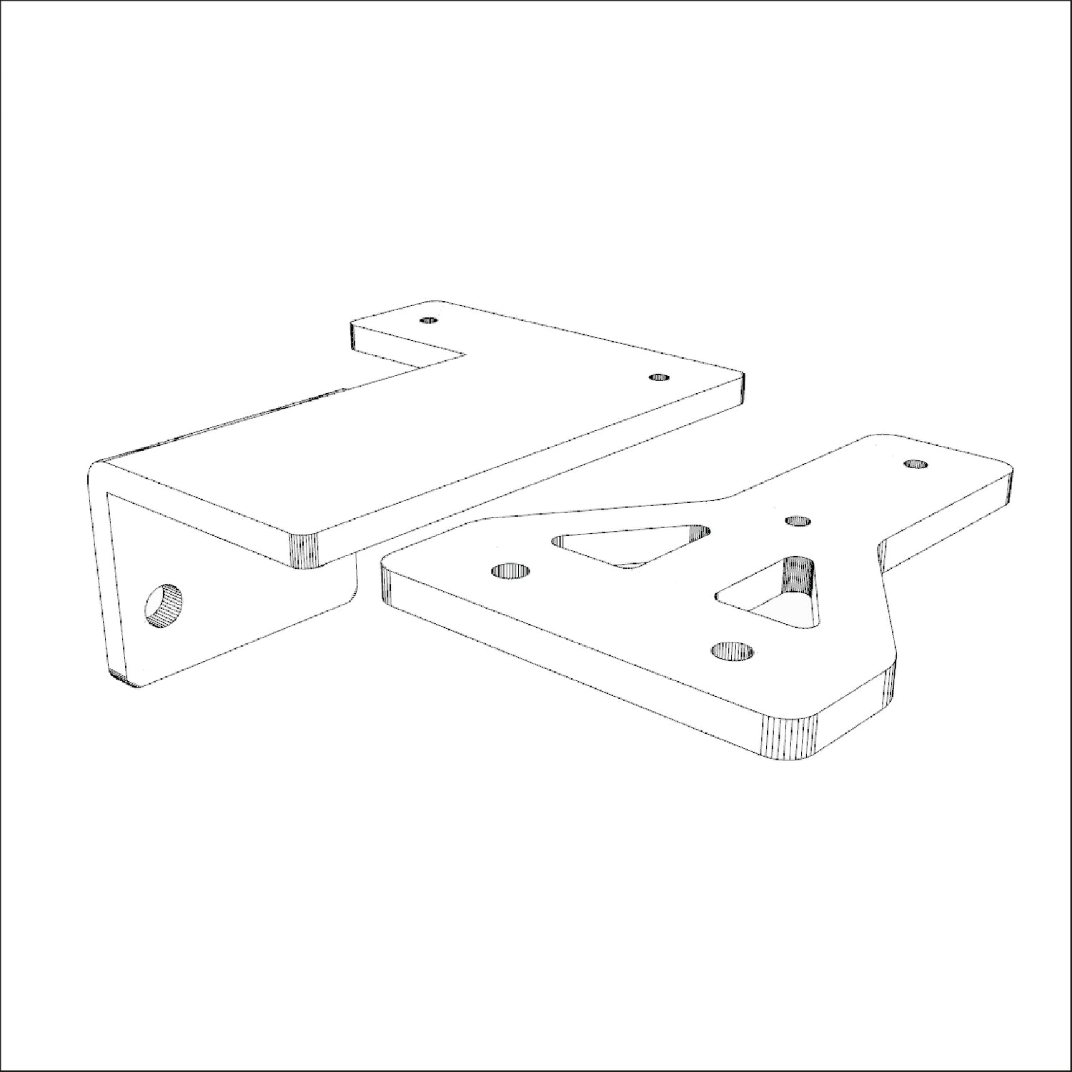 Drag Chain connection Plates kit