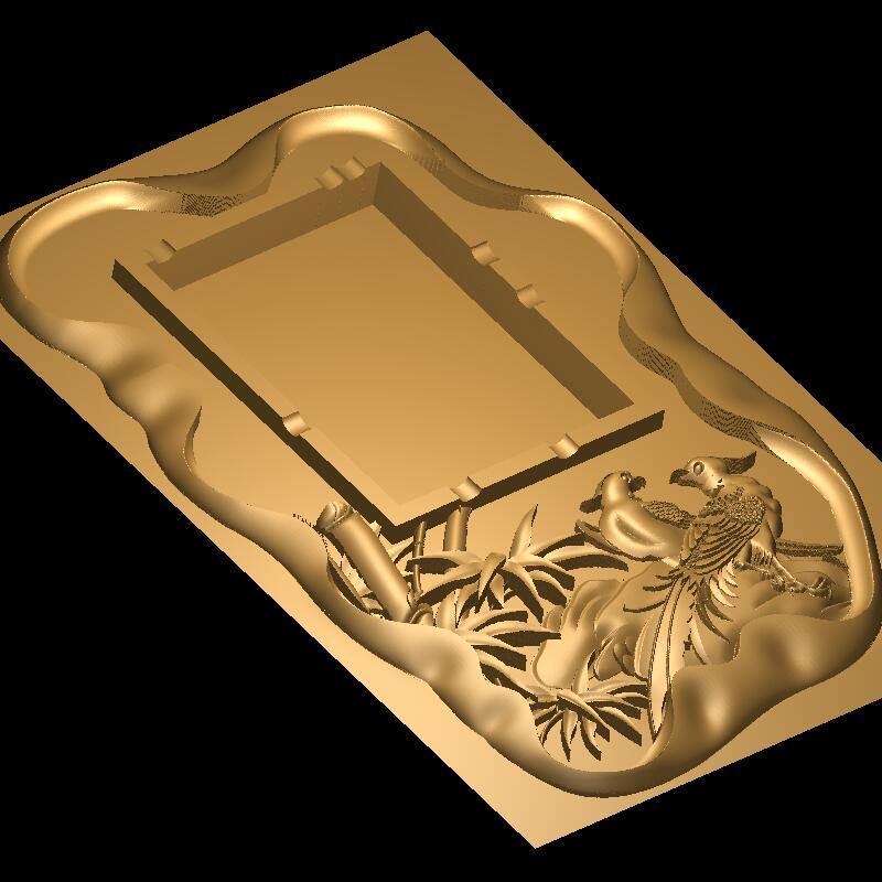 STL Format 3D  Ashtray - 003 - Extrusion and CNC