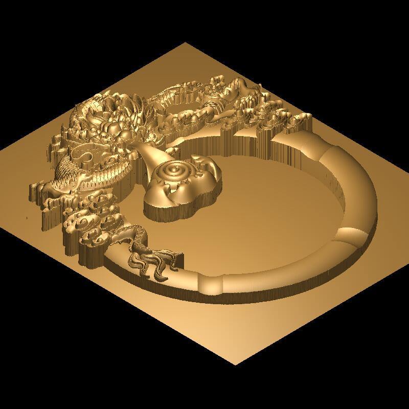 STL Format 3D  Ashtray - 011 - Extrusion and CNC