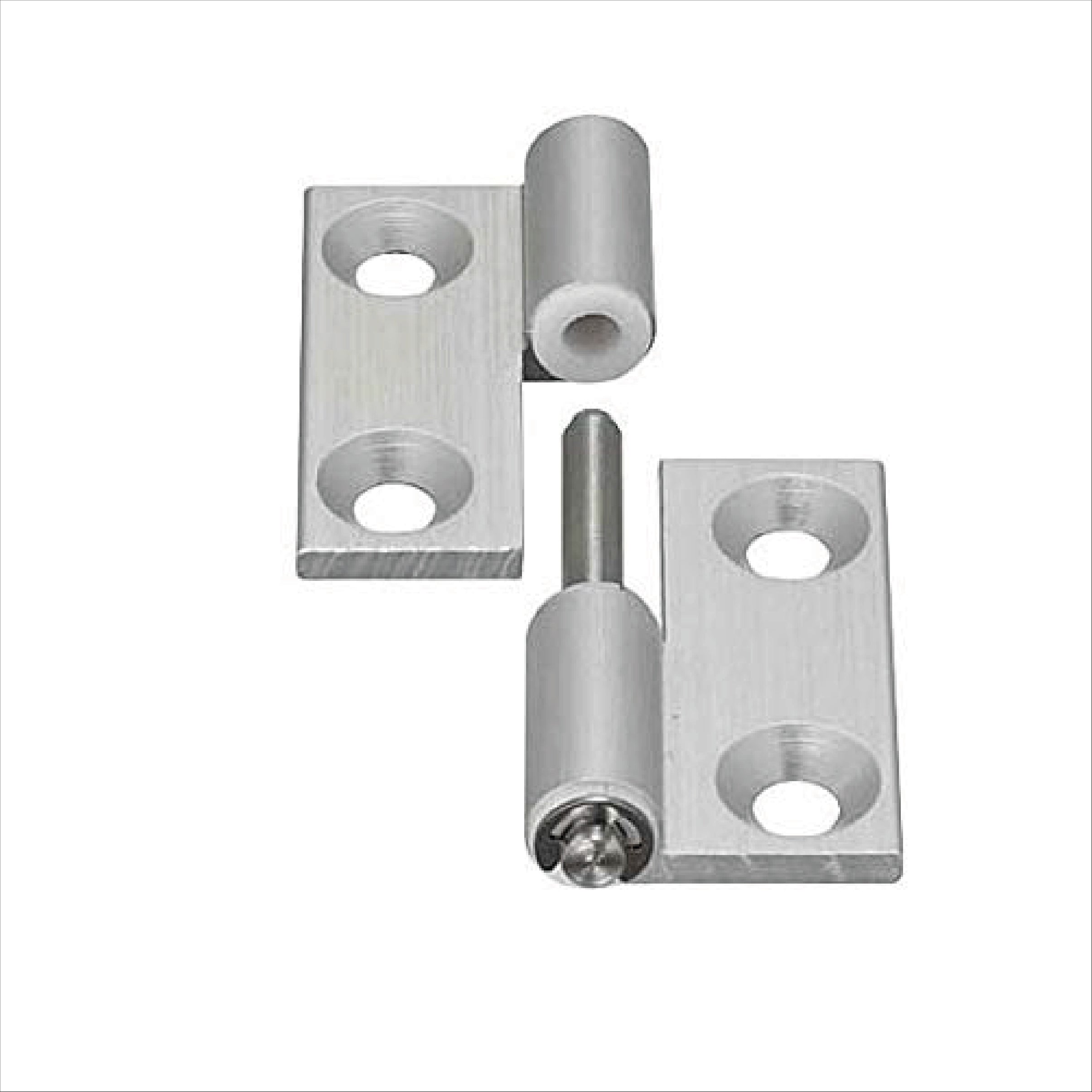 2020 4 Holes Right Aluminium Detachable Hinge 20 Series