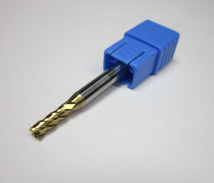 8PCS HRC58 4 flutes Tungsten Carbide End Mills milling cutter bit - extrusion-and-cnc