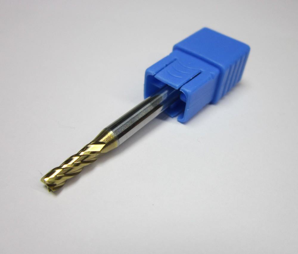 1PCS 3MM HRC58 4 flutes Tungsten Carbide End Mills milling cutter bit - Extrusion and CNC