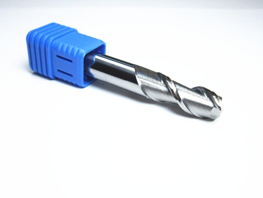 1PCS 10MM HRC45 2F for aluminium End Mill tungsten carbide milling cutter bit - Extrusion and CNC
