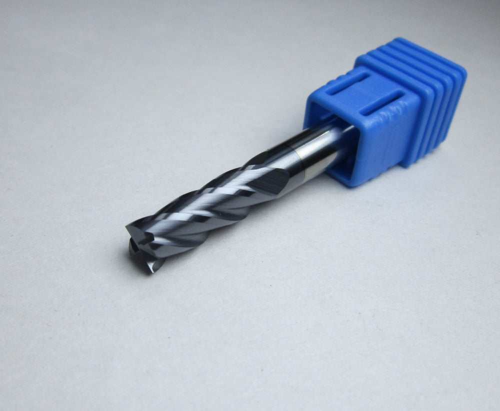 8PCS HRC45 4F for steel End Mill milling bit - extrusion-and-cnc