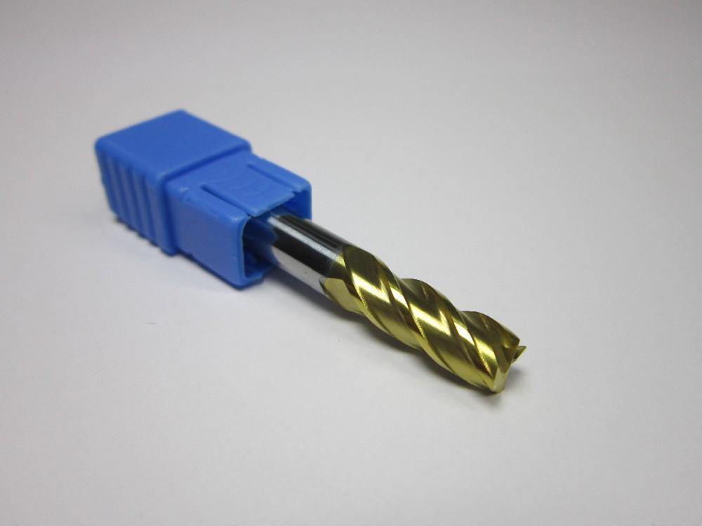 1PCS 6MM HRC58 4 flutes Tungsten Carbide End Mills milling cutter bit - Extrusion and CNC