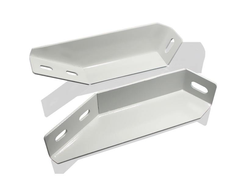 40 Series Gray aluminium Profile Connection Fence Fixed Connection Bracket - left and right - Extrusion and CNC
