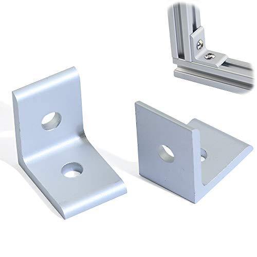 4040 Inside Corner Brackets 2 hole 40 series - Pack of 1 - Extrusion and CNC