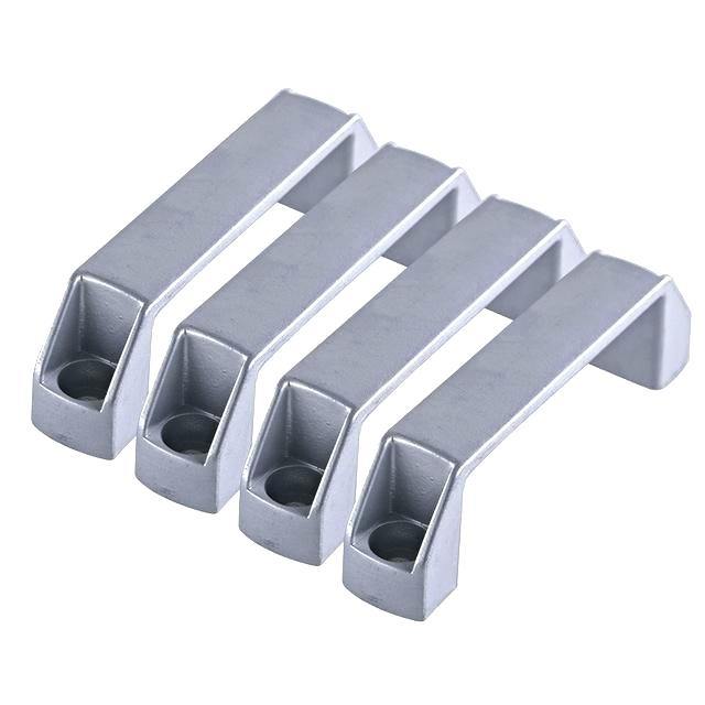 Aluminium Handle for Aluminium Profile Accessories 180 mm - Pack of 1 - Extrusion and CNC